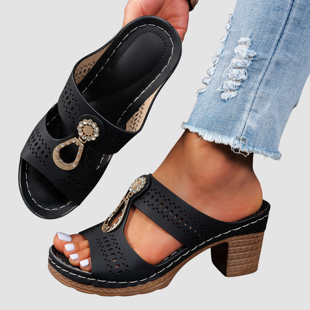 Isabella | Orthopedic High-Heel Comfort Sandals